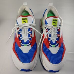 Men's Puma Rs-Fast White/ Multi Running Sneakers Sz8